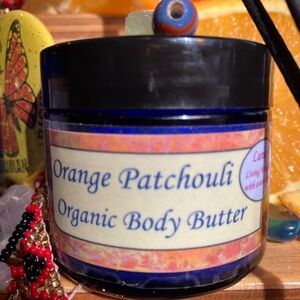 Orange Patchouli Organic Body Butter 2 ounce